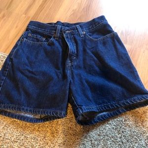 Vintage High Wasted Jean Shorts